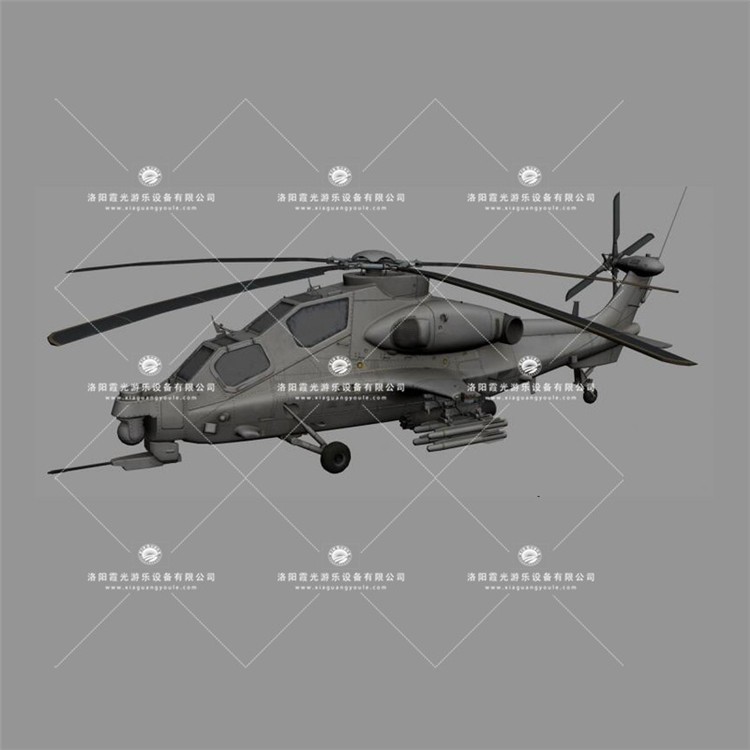 蚌埠武装直升机3D模型
